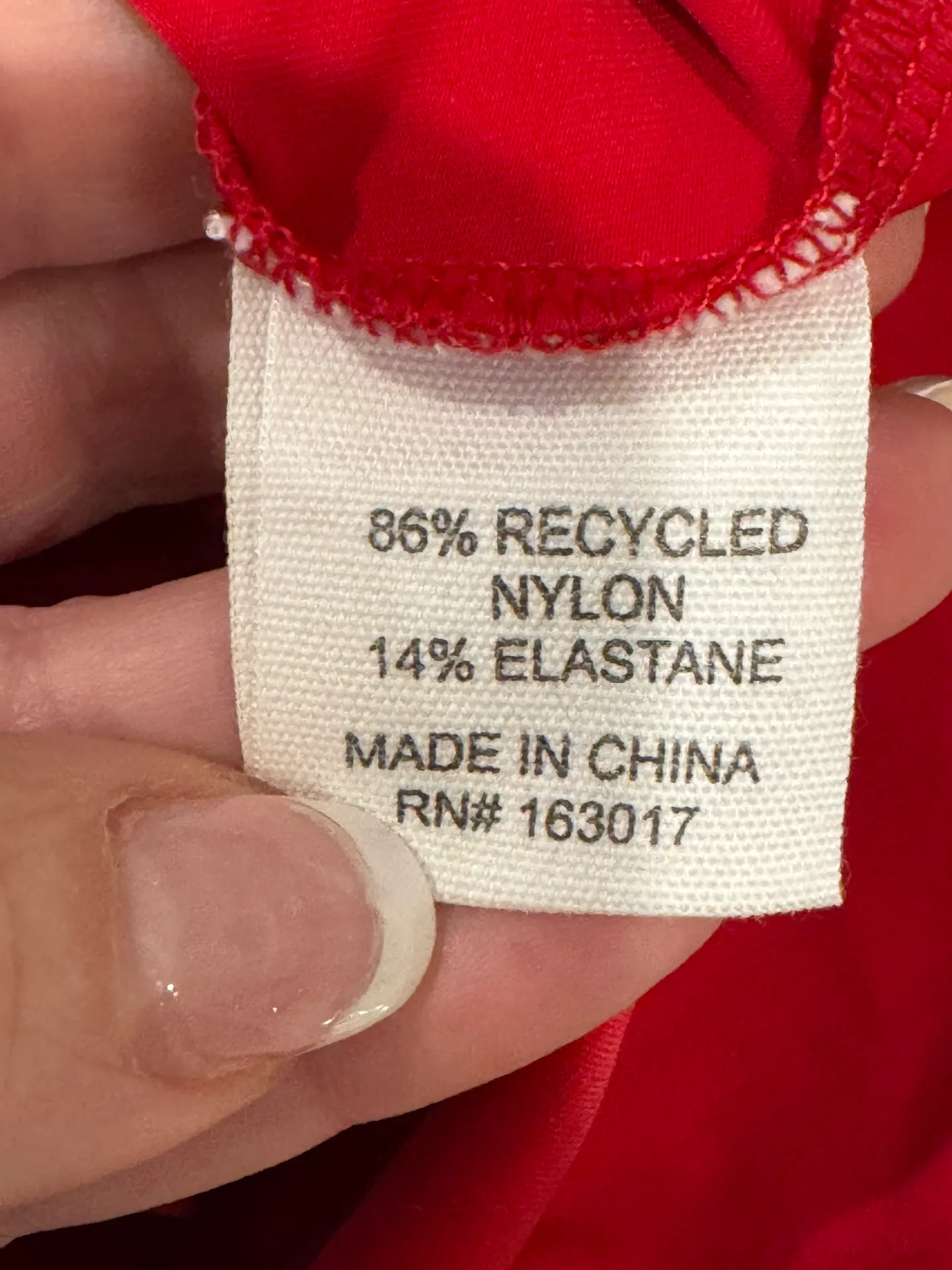 NWT  Red Crop Top Asymmetric Tube Top M 8 - Image 5