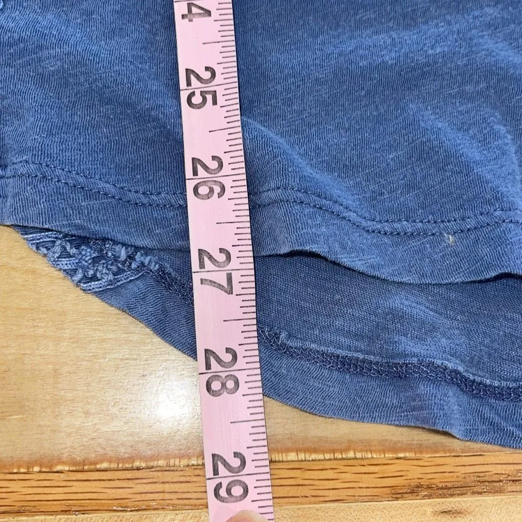 Free People Womens Boy Meets Girl Crochet Long Sleeve Top Pacific Coast XS‎ NWT - Image 9