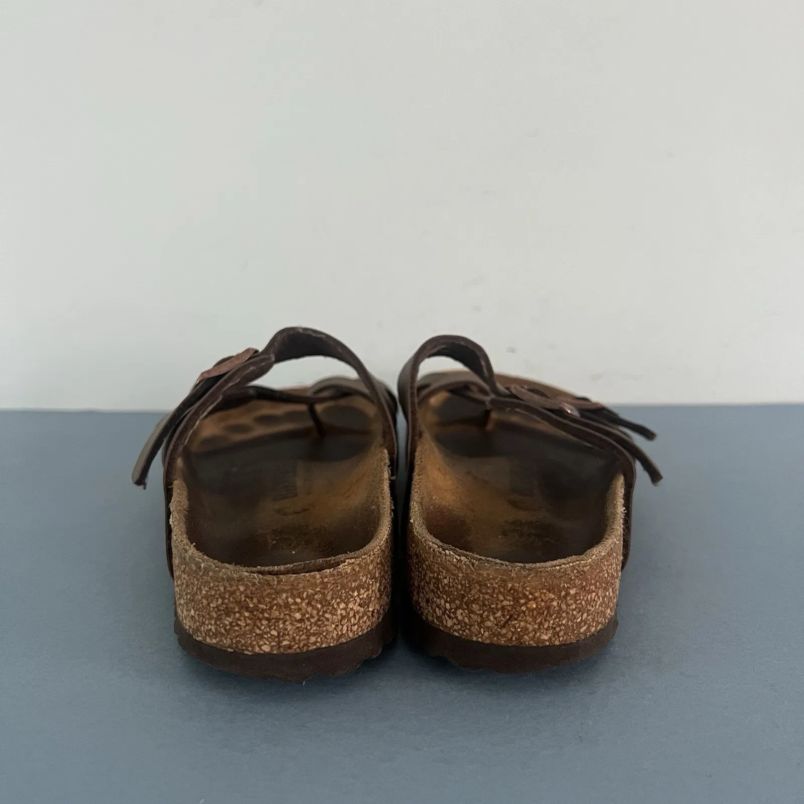 Birkenstock Mayari Mocha Brown Birkibuc Strappy Sandals - Image 6