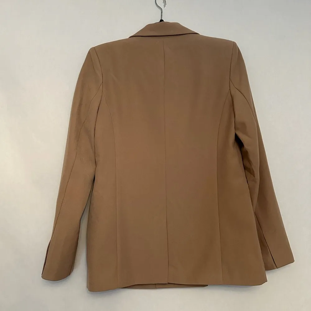 Double-Breasted Camel Blazer – Rare find ! Women’s Size Small - Image 9