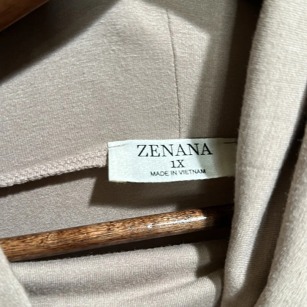 Zenana size 1X cowl neck top - Image 2