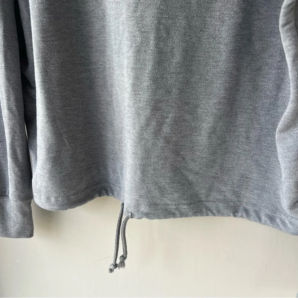 Joe’s Hoodie Sweatshirt Top with Drawstring Waistt - Image 4