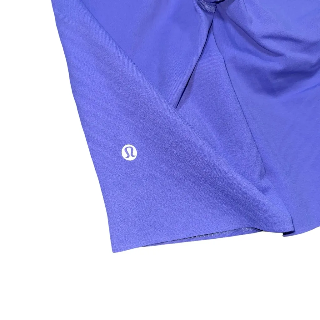 NWT Lululemon SenseKnit Running High Rise Shorts 10” Charged Indigo Women’s Sz 4 - Image 6