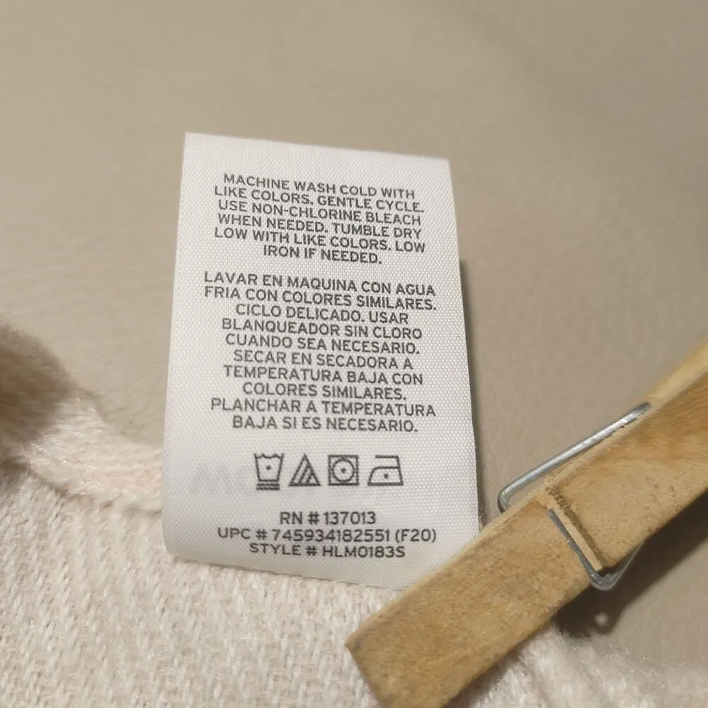 Woolrich Womens Striped Poncho Wrap One Size Fits All Soft Polyester/Viscose Bl - Image 3