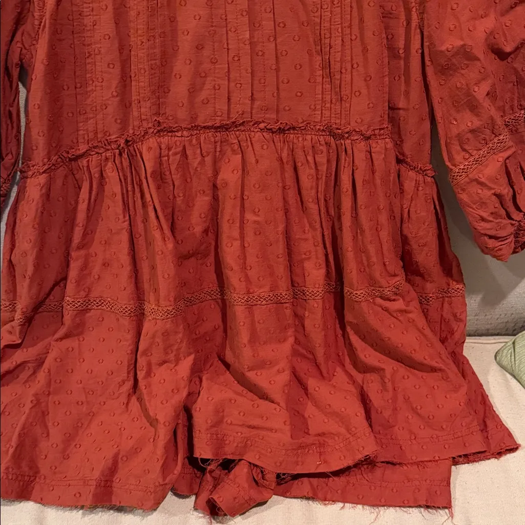 Anthropologie Pilcro Long-Sleeve Mock-Neck Swing Mini Dress - Image 9