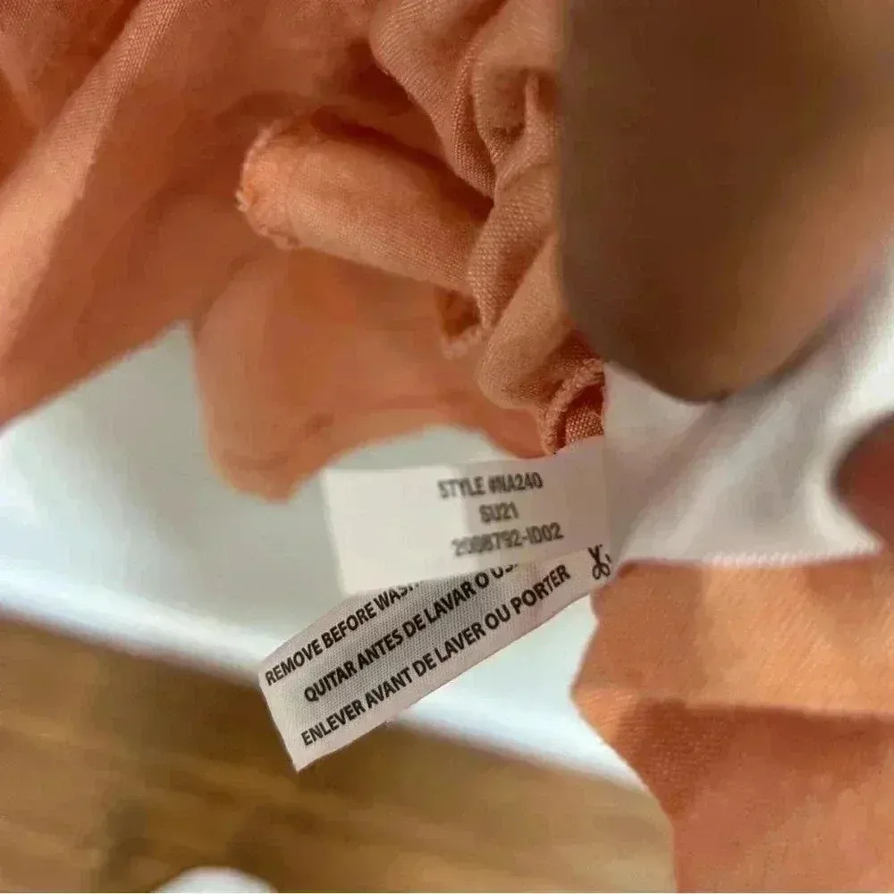 Madewell Linen-Blend Allie Mini Dress size M - Image 13