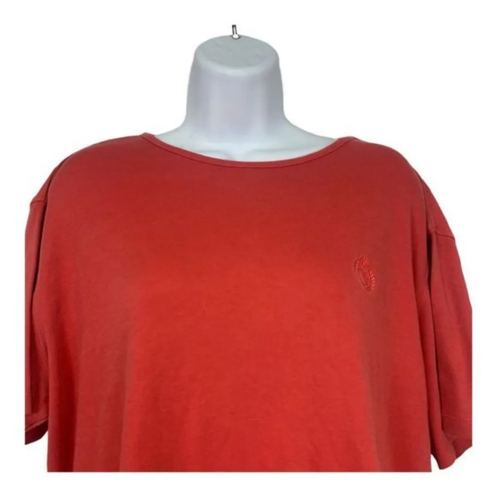 Mountain Lake Womens  Size Large Red T-Shirt 60% Cotton 40% Polyester - Image 2