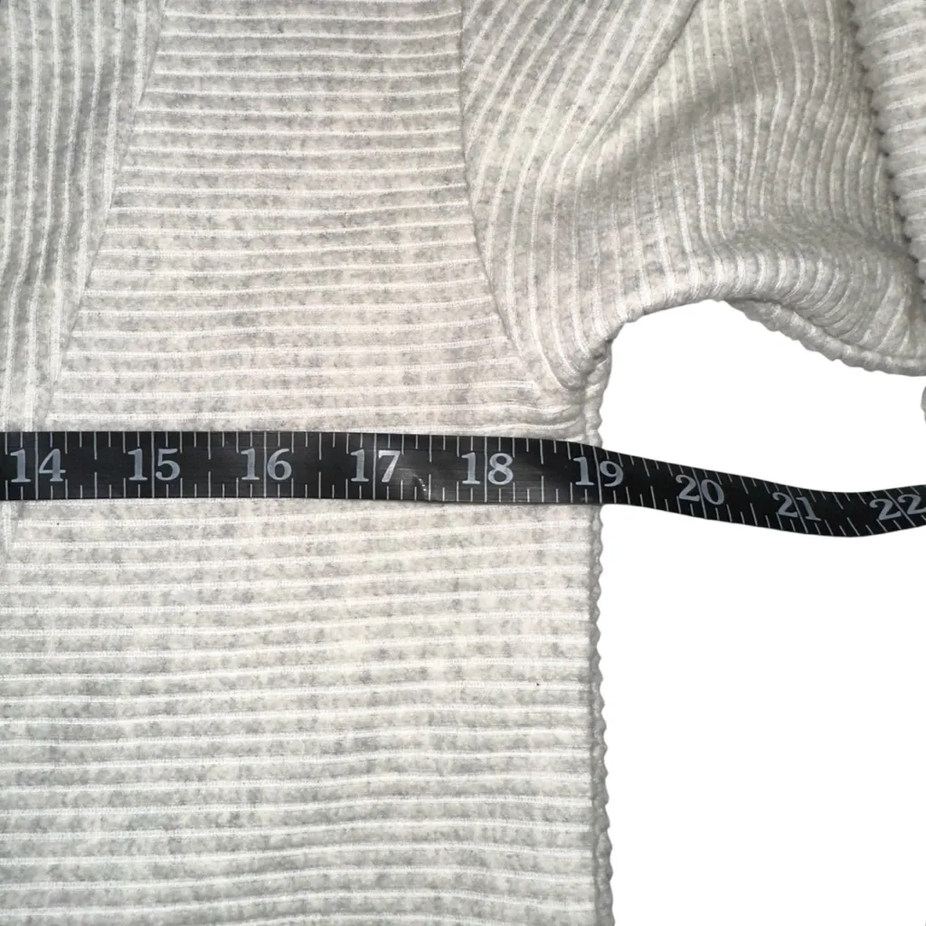 Varley Arleta Crew Neck Long Sleeve Pullover Sweater XS in Ivory Cloud - Image 7