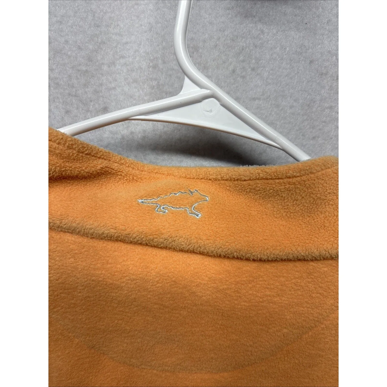 Horny Toad Orange Quarter Zip Fleece Pullover Jacket Sweater Womens Size M - Image 5