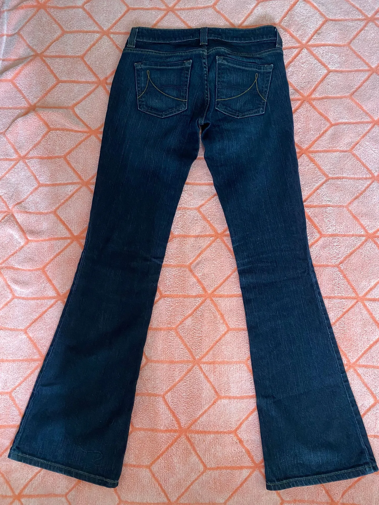 Anchor Blue  Low-Rise Bootcut Jeans - Image 3