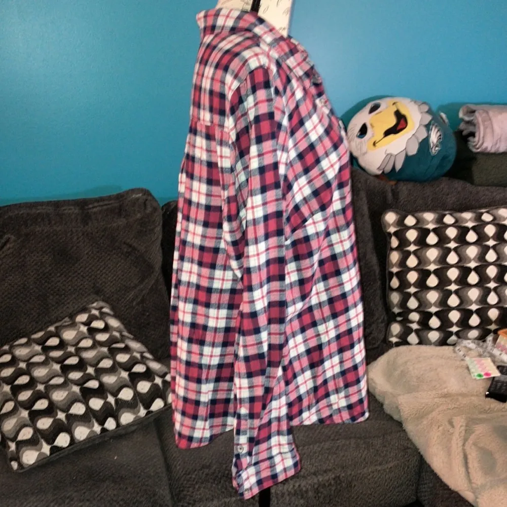 🎉4 for $20 Forever 21+ Plaid Button-Up Shirt, 2X - Image 3