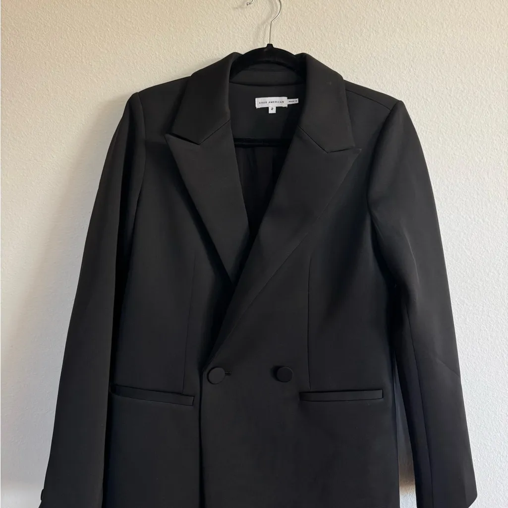 Good American Black Blazer - Image 3