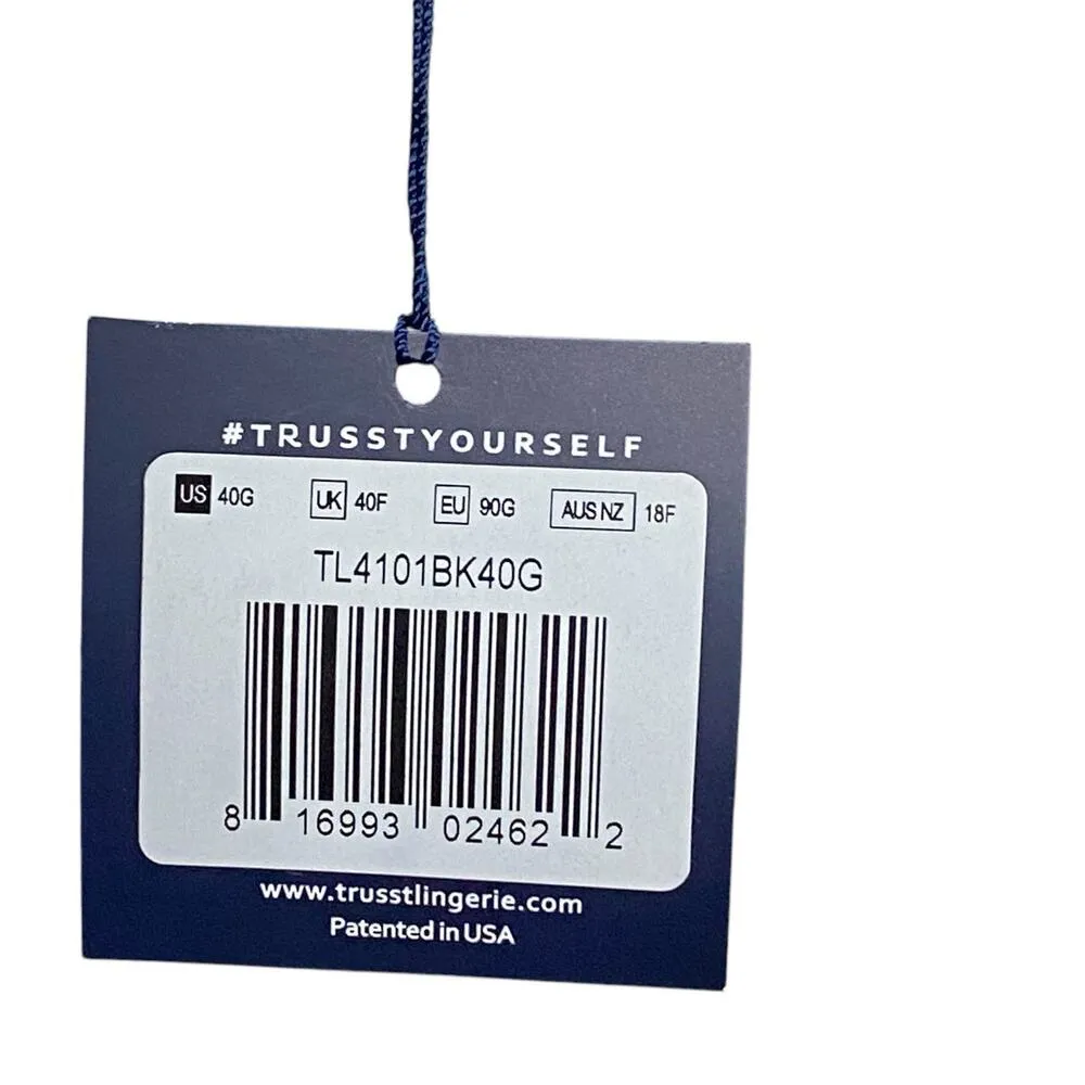 Trusst Lingerie 40G Naomi Essential Full Figure Black Bra #2 Size undefined - Image 5