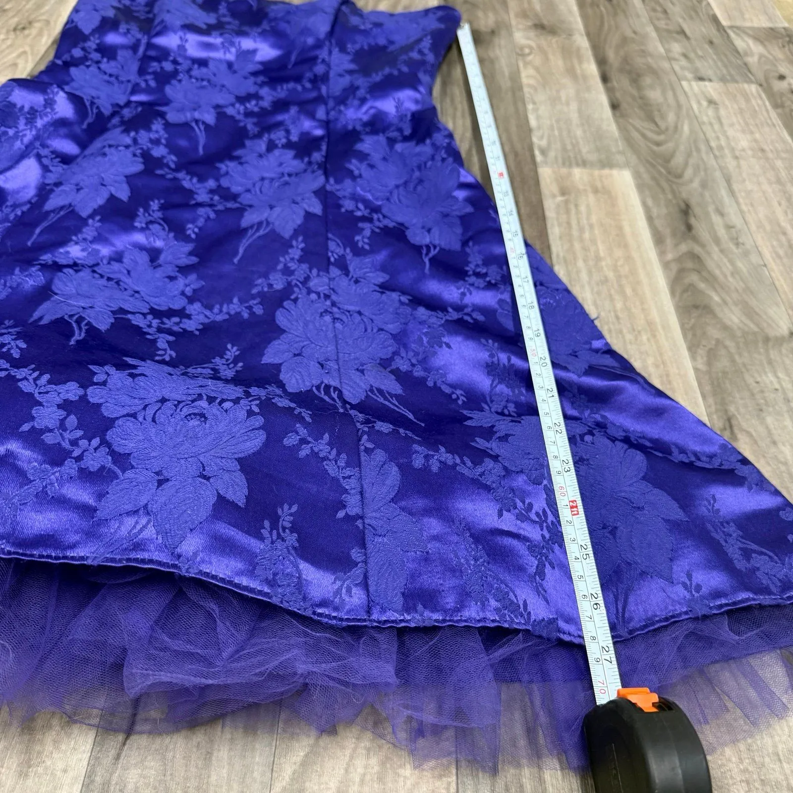 Vintage Gunne Sax Jessica McClintock Jacquard floral dress - Image 3