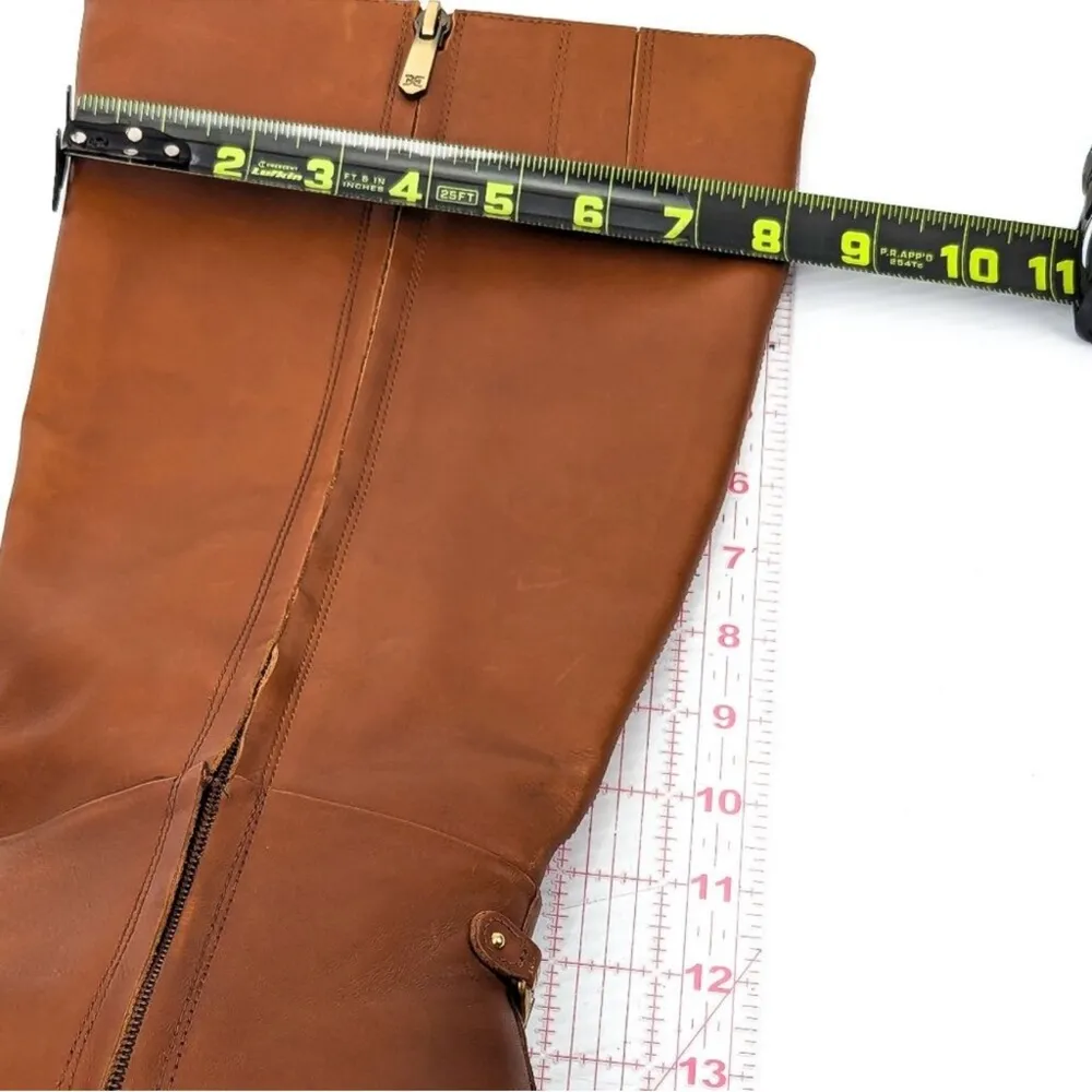 Mable brown leather riding tal bots size 11 - Image 5