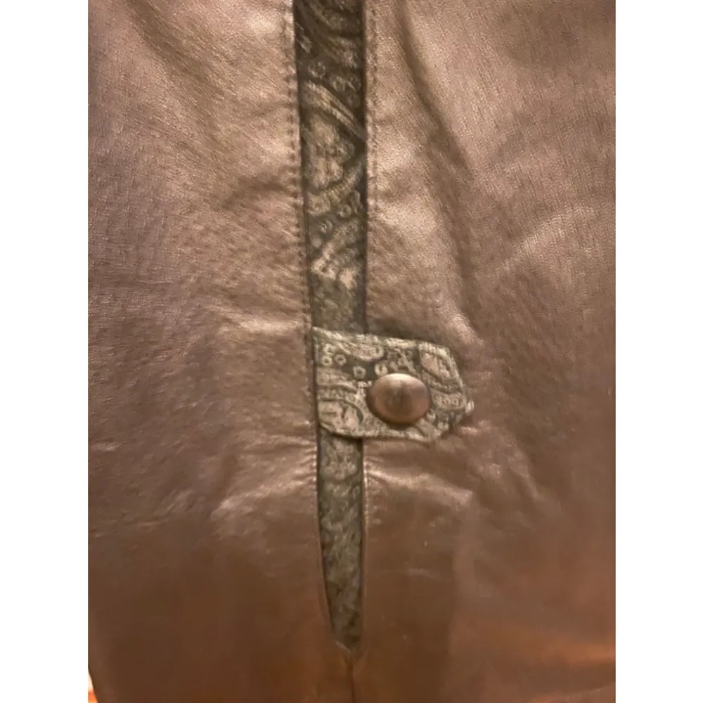 VINTAGE MARCO MARONI LEATHER TRENCH COAT SIZE M Black Size M - Image 7