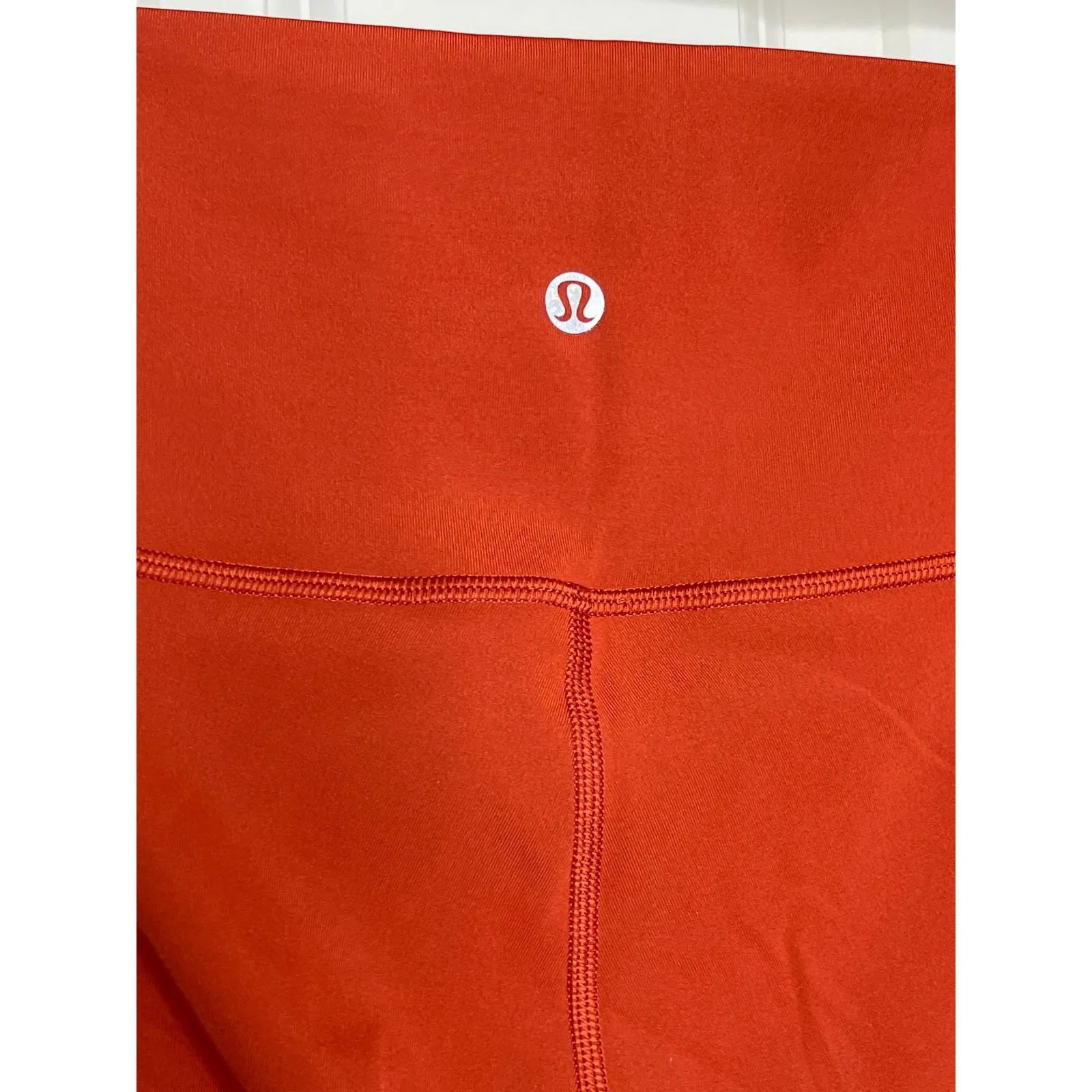 Lululemon Wunder Under Size 4 High Rise Legging 28" Color Bonfire - Image 3