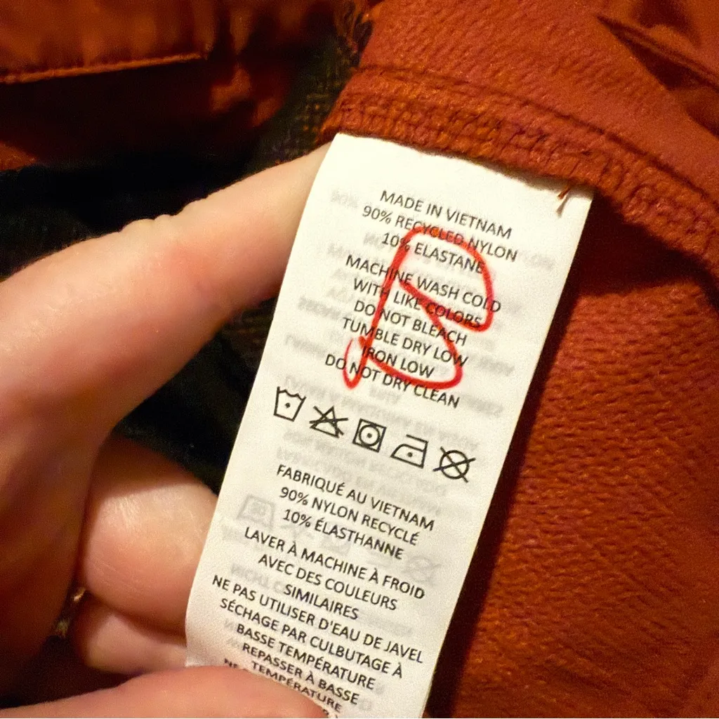 Prana Halle AT Long Sleeve Full Zip Hooded Jacket in Rust‎ Sz S NEW - Image 9