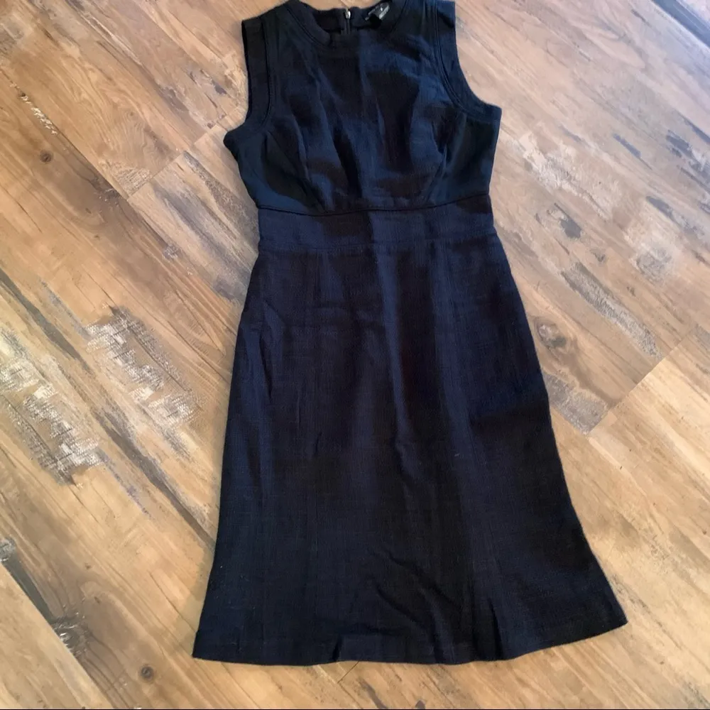 Club Monaco Size 2 Sleeveless Sheath Tweed Waffle Dress Sample Sale NWOT - Image 7