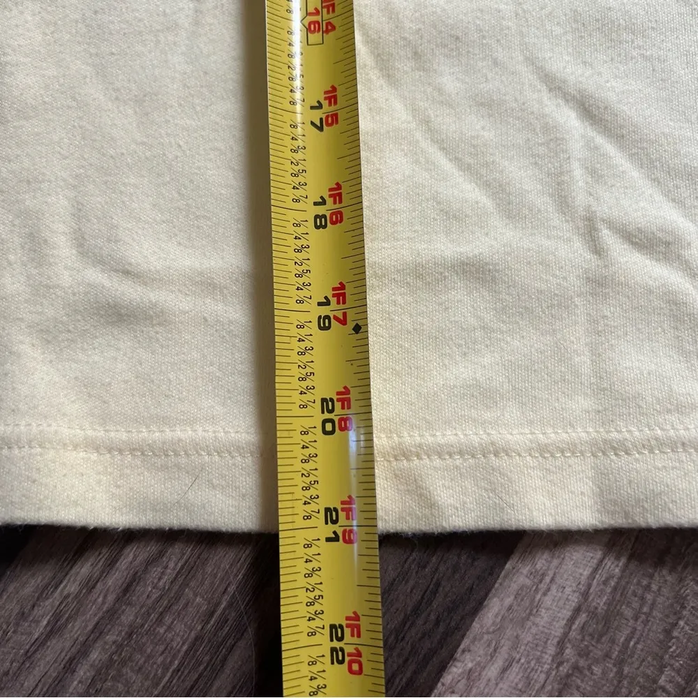 Yellow basic top size large petite - Image 2