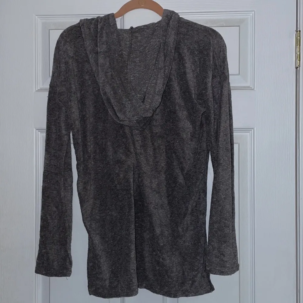 Women’s Aeropostale terrycloth tied up hoodie - Image 2