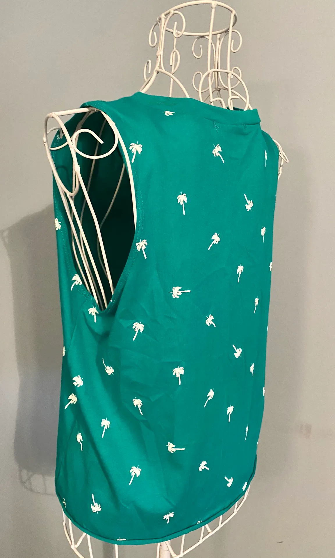 Palm Tree Crop Top - Image 2