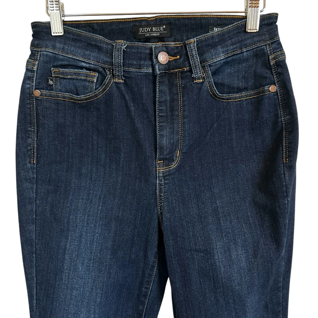 Judy Blue Honey Hi-Rise Non-distressed Skinny Fit, Women’s Size 5/27, JB82409DK - Image 2
