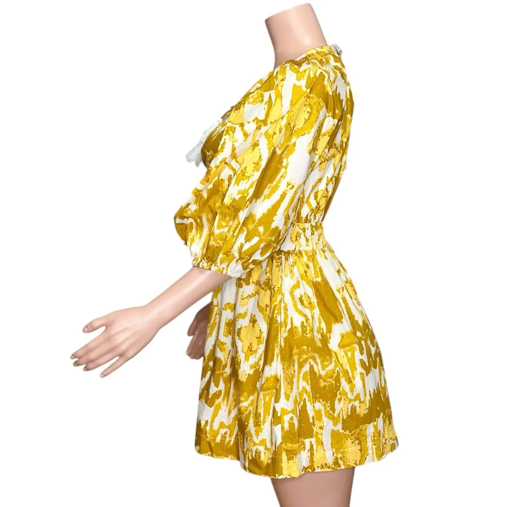 CLEOBELLA Aubrey Mini Dress, Watercolor Ikat, XS - Image 9