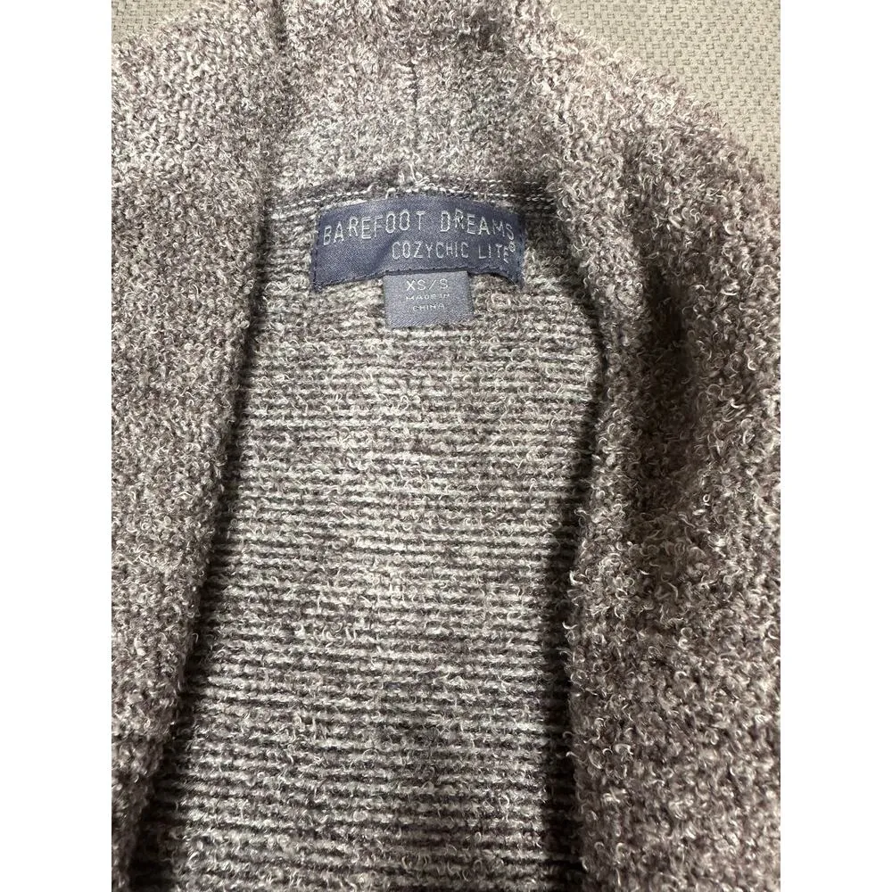 Barefoot Dreams Cozychic Lite Circle Cardigan Gray XS/S | Soft Lounge La… - Image 7