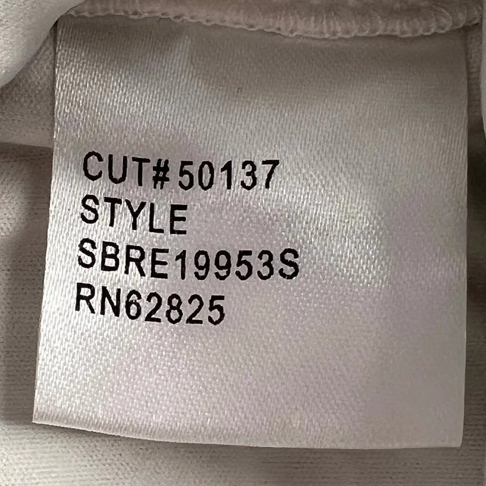 Sho By Tadashi Shoji Sequin Long Sleeve Silver Mini Sheath Dress M Shimmer Glam - Image 8