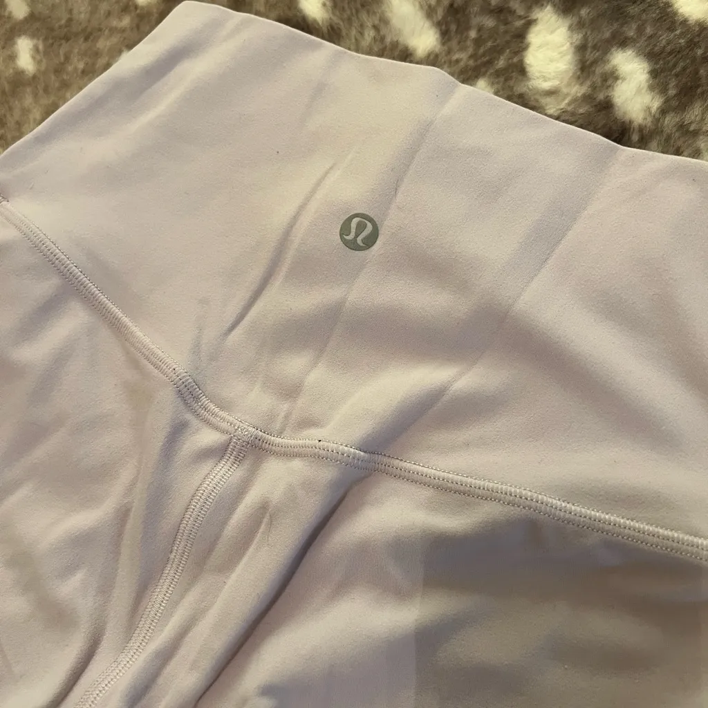 Lululemon Lavender Align High Rise Shorts - Image 3