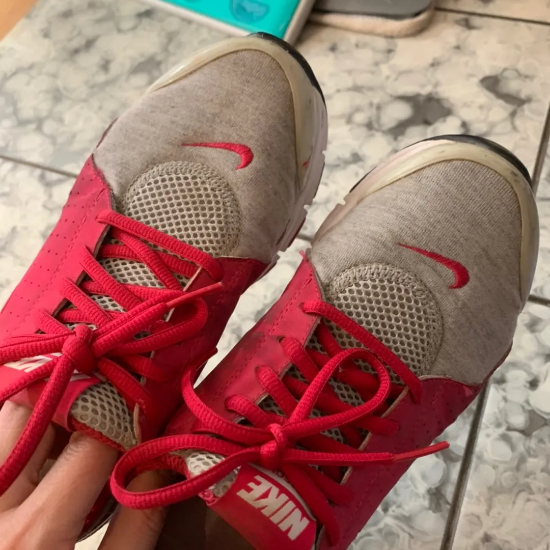 Pink & Grey Athletic Sneakers Size 6.5 - Image 2