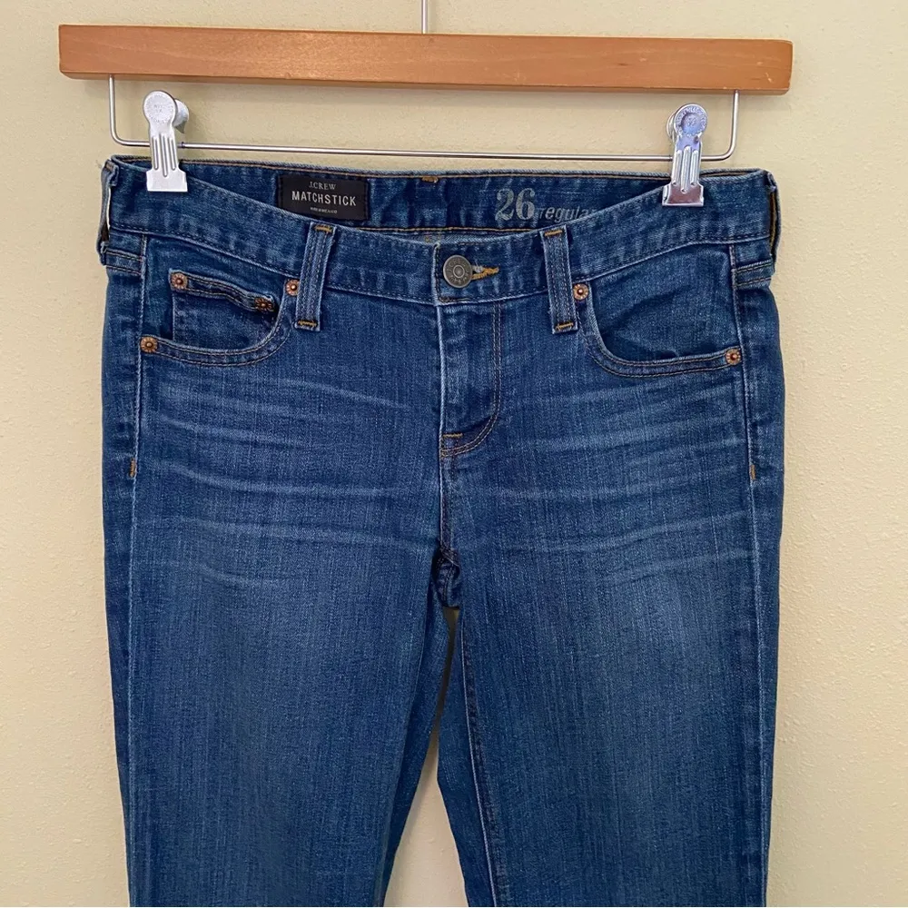 Early 2000s Classic J Crew Matchstick Jeans - Image 3