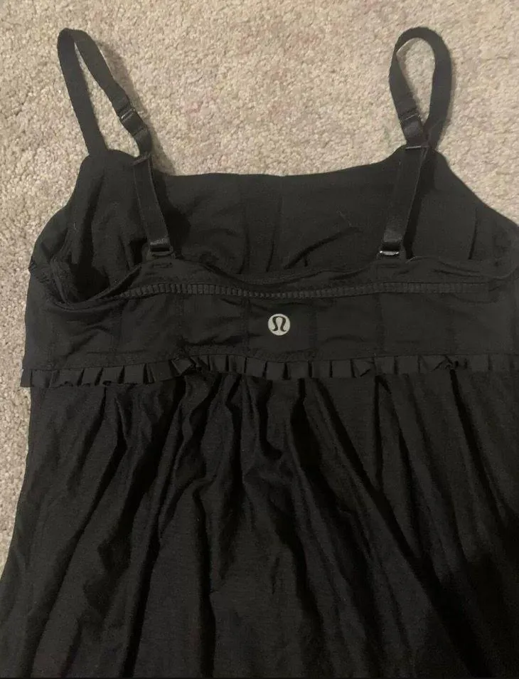 gray Pritti Tank ruffle babydoll top Rare Size 4 - Image 4