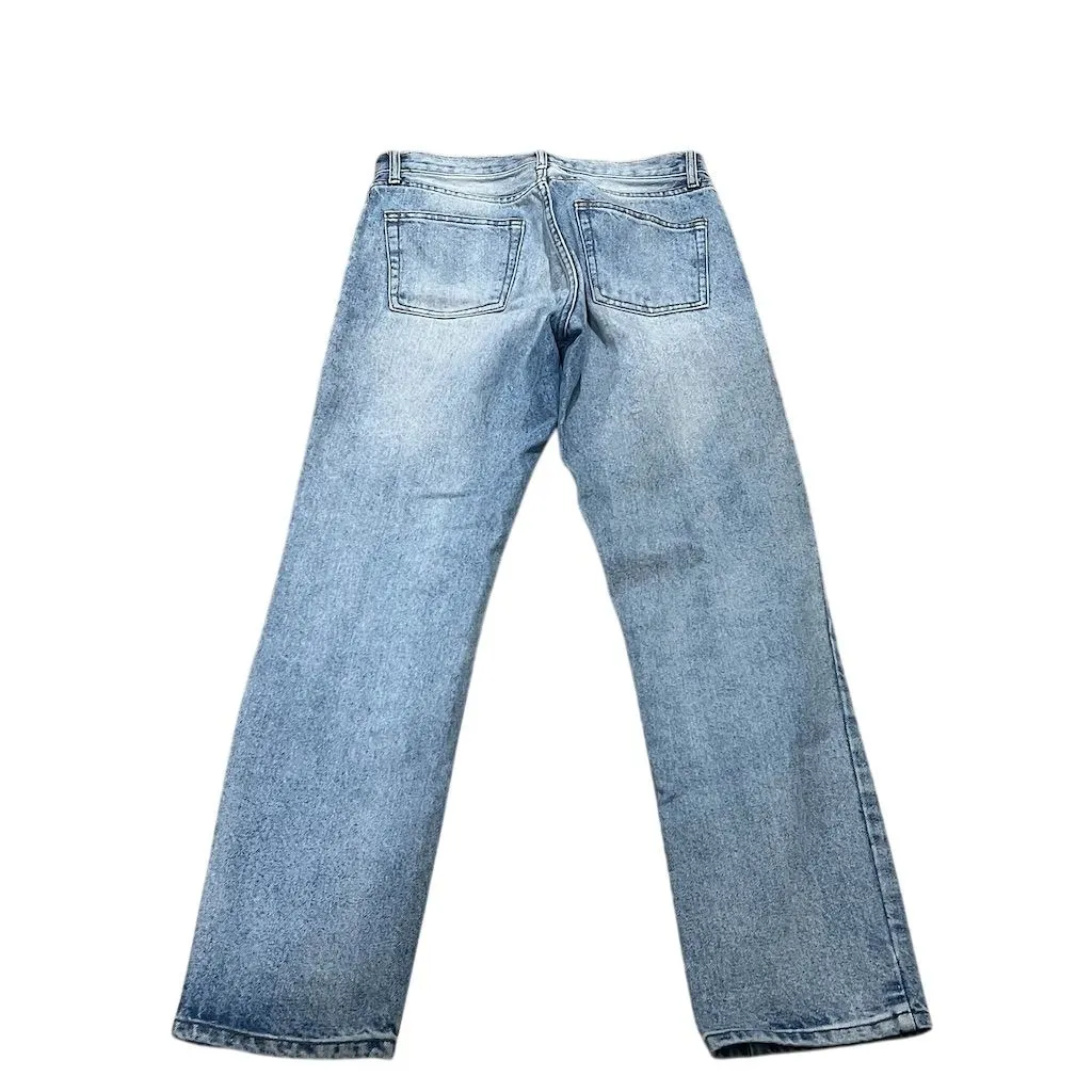 J Galt Women's Blue Denim Jeans Medium Straight Fit Casual 5 - Image 2