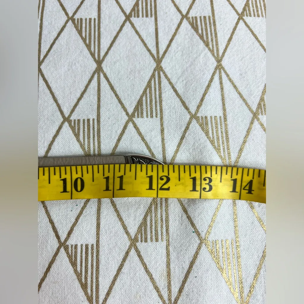 B-Low the Belt Bri Bri Double Buckle Genuine Leather Belt in Taupe Size L - Image 5