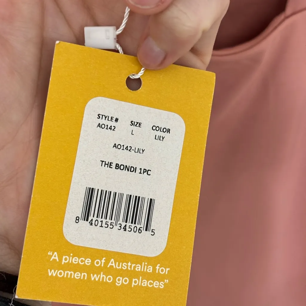 NWT Andie x Claire The Bondi One Piece in Lily Pink - Size L - Image 8