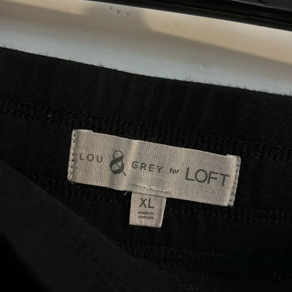 Lou & Grey Soft Black Skirt - Image 3