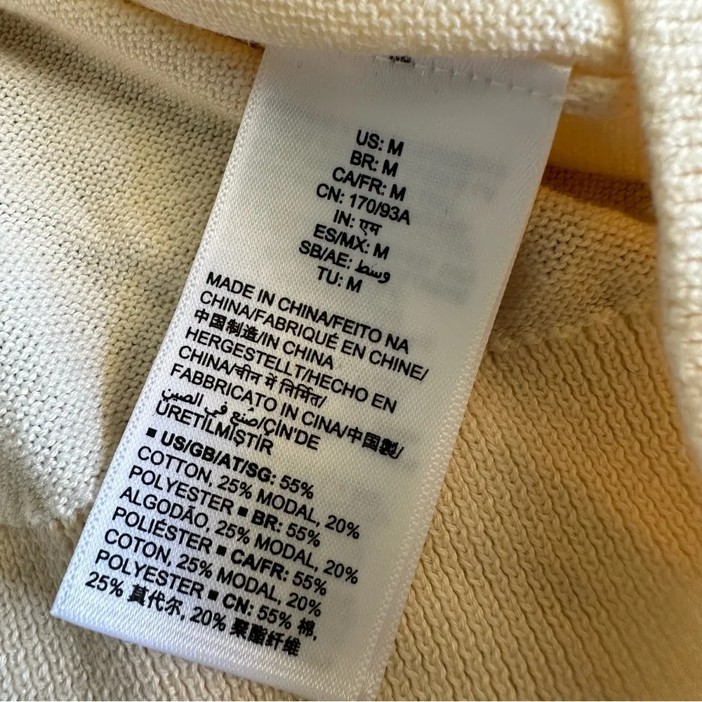 Amazon Essentials Size Medium Pastel Long Sleeved Knit Sweater Top Vneck - Image 6