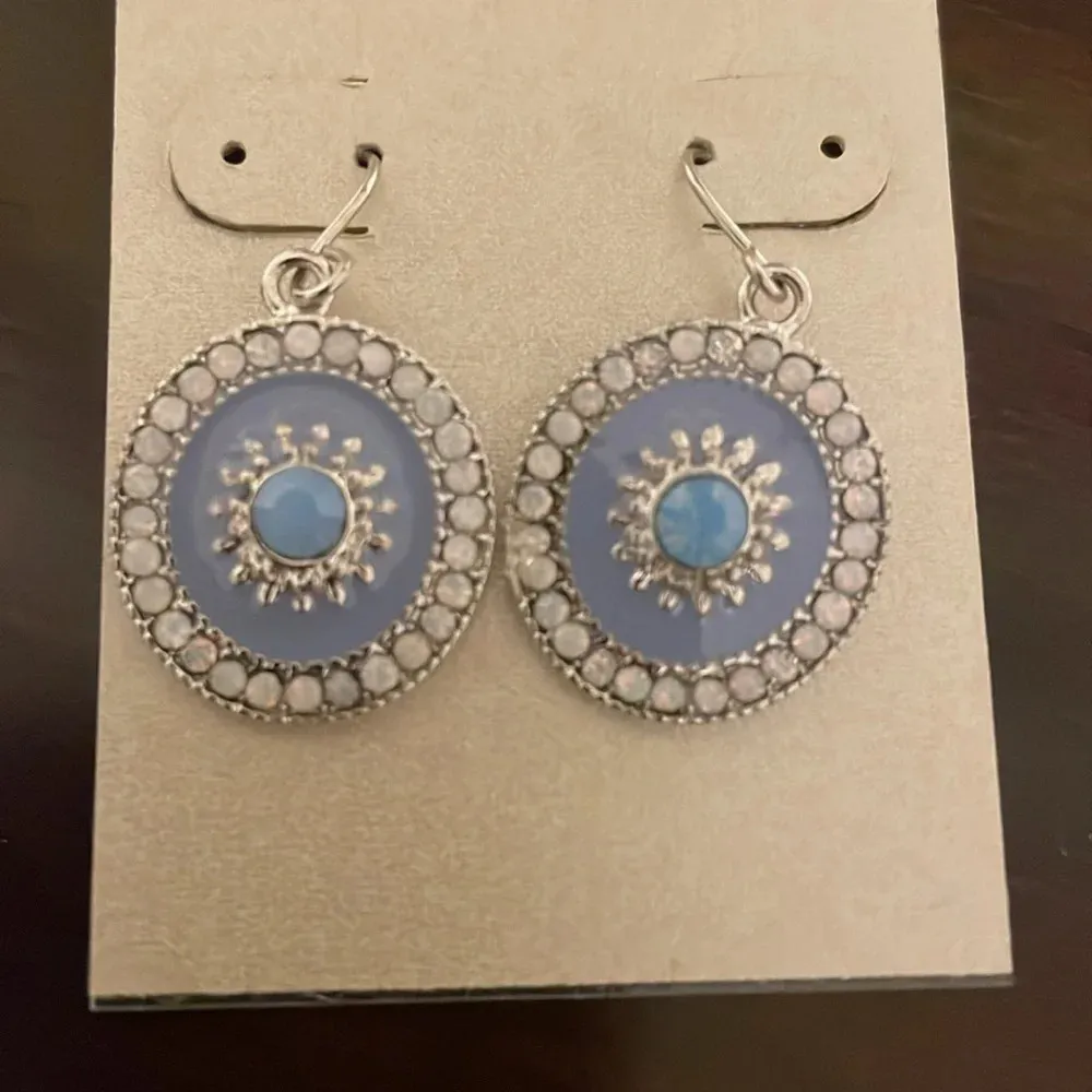 Francesca’s earrings Blue - Image 2