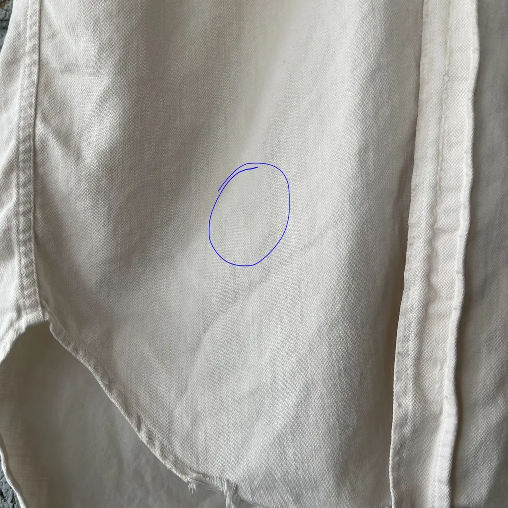 Frank and Eileen Rory Shirtdress Maxi Dress Cream Vintage White Size XS - Image 7