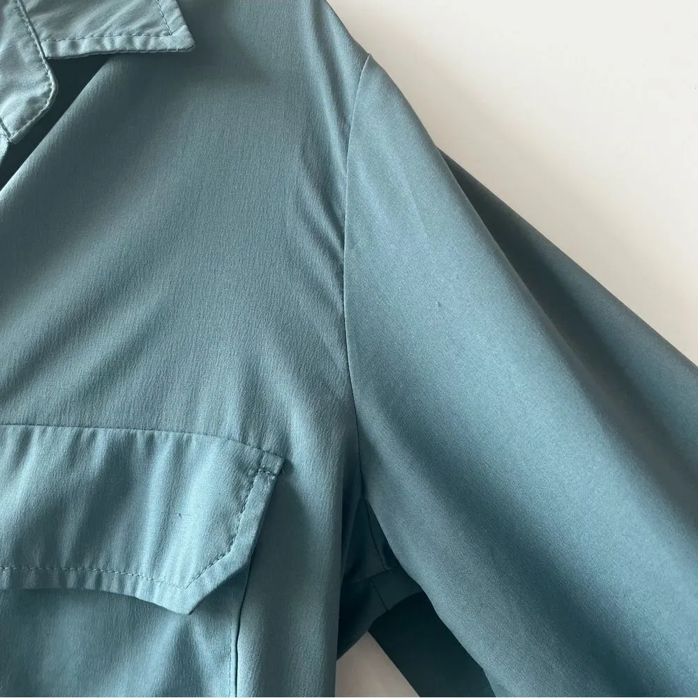 Mittoshop Teal Button Up - Size M - Image 5