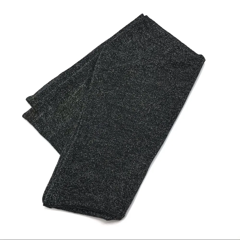 3/$30 Black Sparkly Infinity Scarf - Image 3