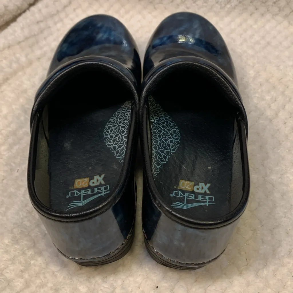 Dansko XP 2.0 blue women’s clogs sz 36 5.5-6 nursing slip resistant career *flaw - Image 3
