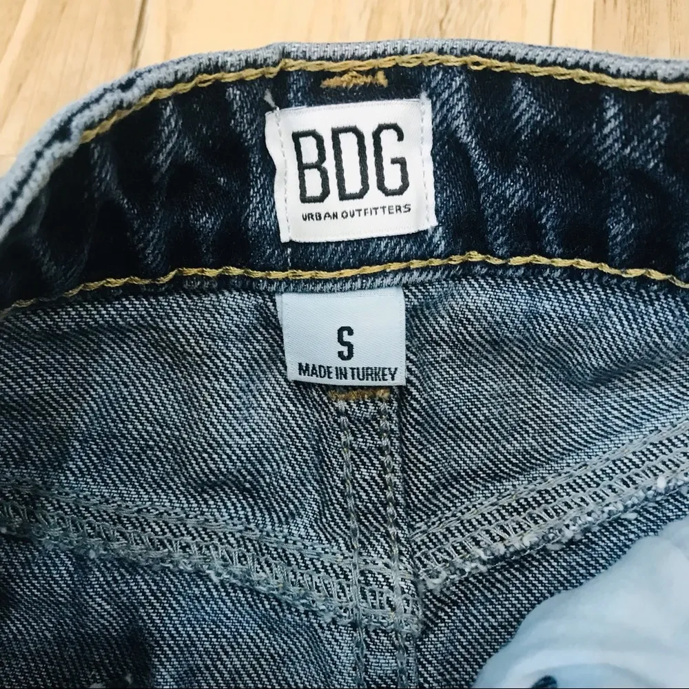 Urban Outfitters Bdg raw hem denim skirt sz Small - Image 47