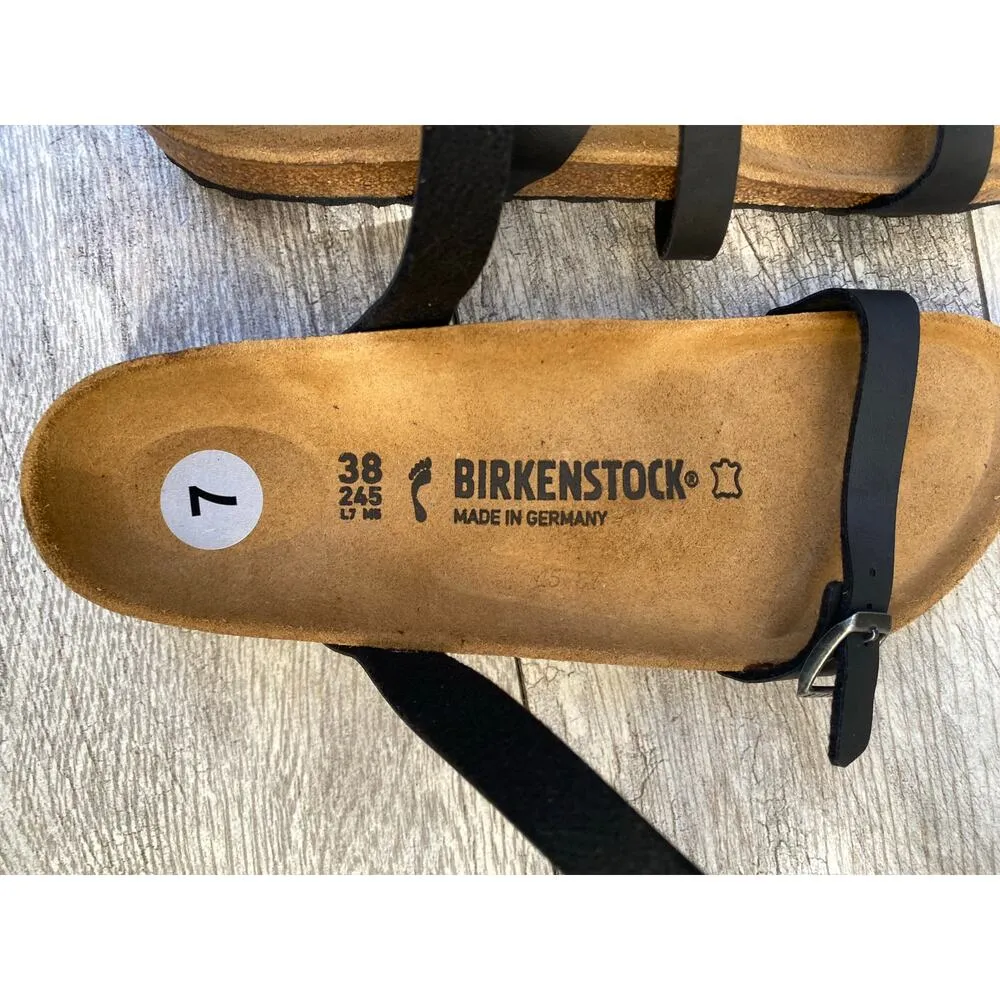 Birkenstock Mayari Black Sandals Women’s EU 38 US 7 Narrow Fit - Image 2