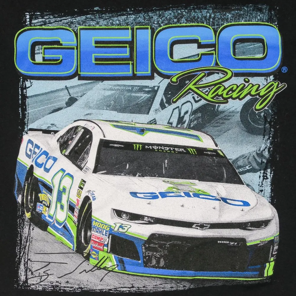 NASCAR Ty Dillon Geico Racing Graphic T-Shirt - Image 4