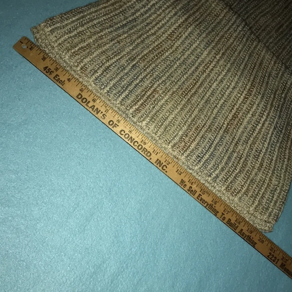 JHANE BARNES silk blend sweater knit custom soft dress RARE vintage NEW size S Brown - Image 8