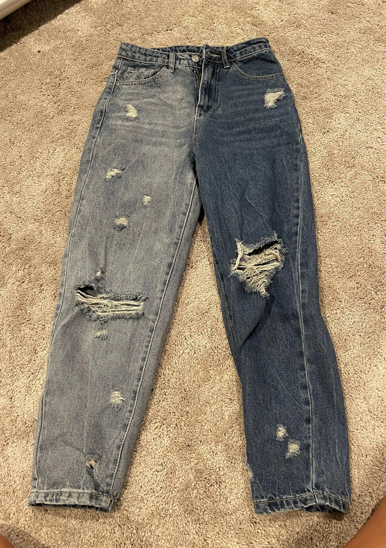 PacSun Two Toned Mom Jeans - Image 2