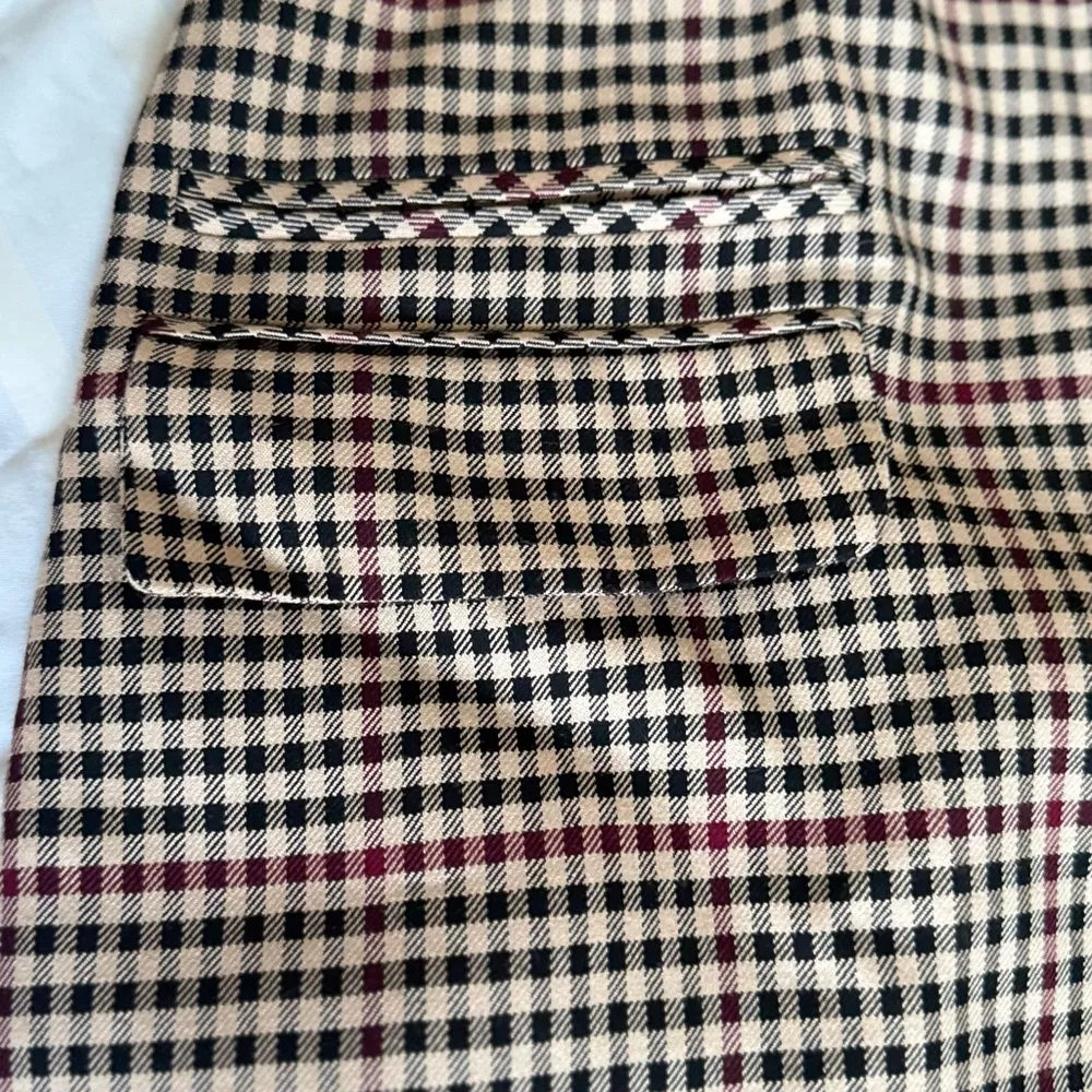 Zara Classic Checkered Sleeveless Dress Size M - Image 6